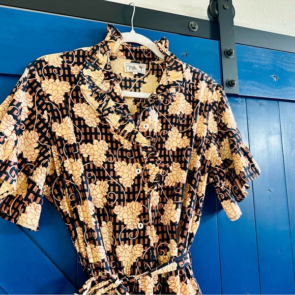 Mille “Victoria” Floral Print Maxi Dress, size L - Picture 4 of 7